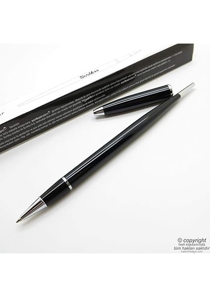 17 Silver Tükenmez Kalem Siyah fırsatları