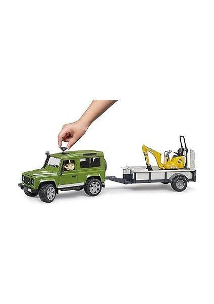 - Land Rover Arazi Aracı & Jcb Mini Kazıcı Ölçekli Model fırsatları
