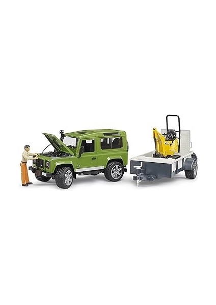 - Land Rover Arazi Aracı & Jcb Mini Kazıcı Ölçekli Model indirimleri