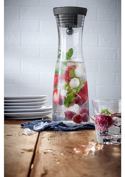 Cam Gümüş Kapaklı Karaf 1 Lt fiyatları