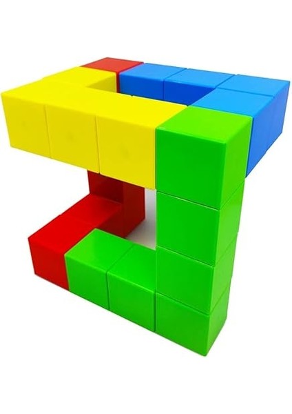 Manyetik Blok Klasik Renkler - 24 Mıknatıslı Küp modelleri