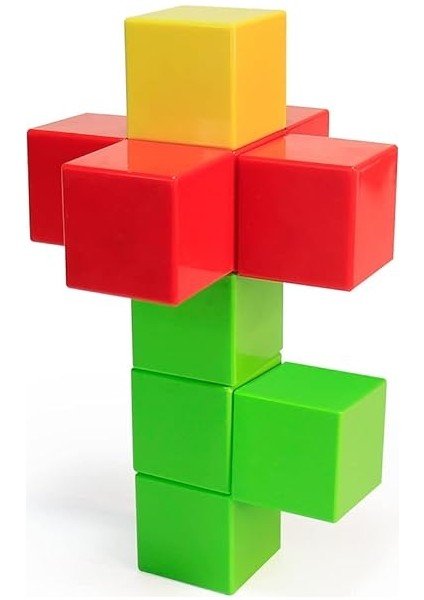 Manyetik Blok Klasik Renkler - 24 Mıknatıslı Küp indirimleri