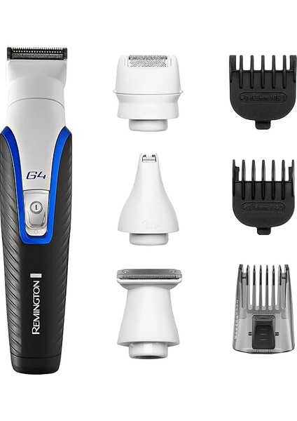 G4 Erkek Bakım Kiti, Dahili 7 Başlık / Tarak, Kablolu / Kablosuz Kullanım, Sakal Düzeltici, Saç Kesme Makinesi, Vücut, Kulak ve Burun Kılı Düzeltici PG4000 modelleri