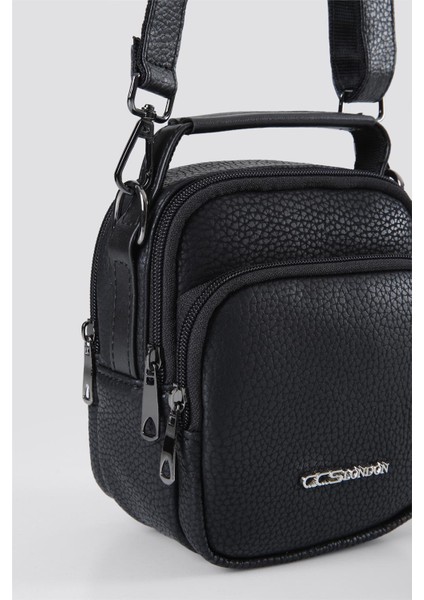 Siyah 31495 Çapraz Omuz Askılı El Çantası