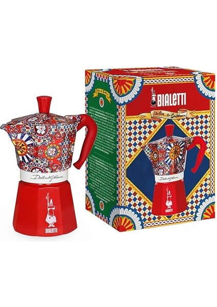 Dolce & Gabbana Mocha Express 3 Kupa Açık Ateş Espresso Makinesi (Kahve Makinesi, Mocha, Kırmızı) fiyatları
