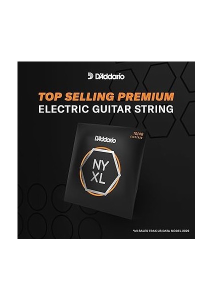 NYXL0942 Elektro Gitar Tel Seti, Super Lıght (Nıckel-Carbon modelleri