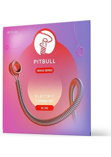 Venus 7 Telli Elektro Gitar Teli Veg 10-60 7 Strings