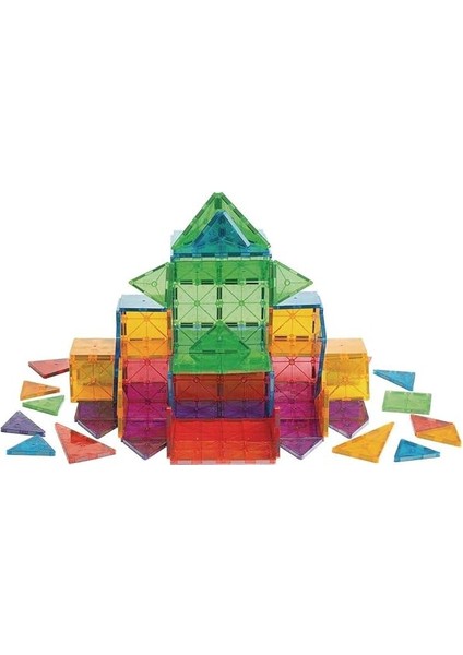 Magna Tiles Clear Colors 100 Parça Manyetik LEGO indirimleri