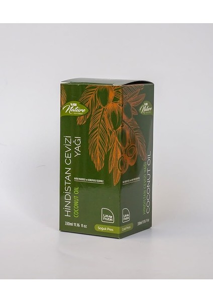 Frutas Doğal Soğuk Sıkım Hindistan Cevizi Yağı 330ML modelleri