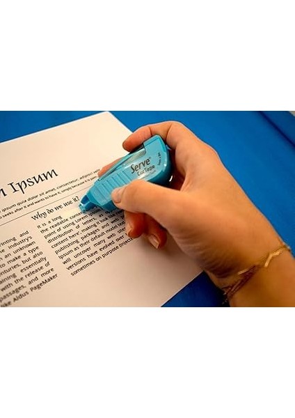 Cortape Şerit Silici 5 Mm*8mt Fosforlu Mavi Tekli Blister fiyatları