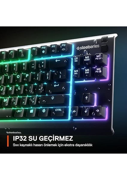 Apex 3 Tkl Türkçe Gaming Klavye Tenkeyless, 8 Bölge Rgb Aydınlatma Türkçe Qwerty fırsatları