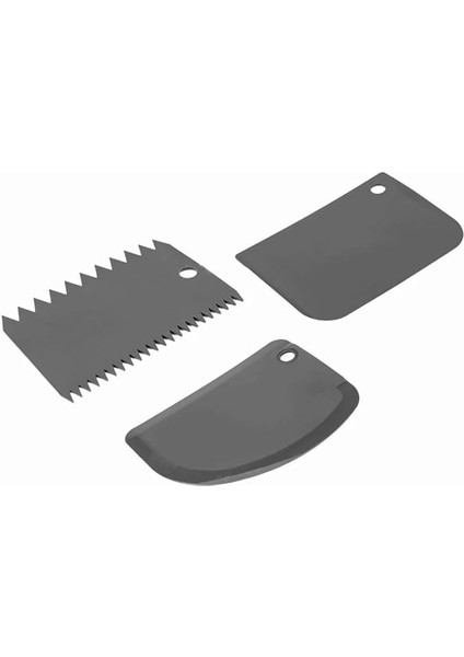 Hamur Pasta Kesici Kazıyıcı Dilimleyici Şekillendirici Plastik Aparat (Asortili)