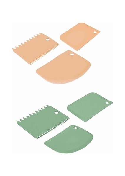 Hamur Pasta Kesici Kazıyıcı Dilimleyici Şekillendirici Plastik Aparat (Asortili) modelleri