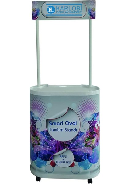Oval Tanıtım Standı Baskısız