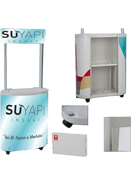 Oval Tanıtım Standı Baskısız fiyatları