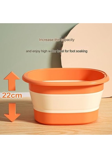 Katlanabilir Ayak Banyosu, Uyumaya Yardımcı Olmak Için Ayak Masajlı Ayak Banyosu, Ayak Spa, Ayak Daldırma Küveti Yatıştırıcı Yeşil Çok Fonksiyonlu fırsatları