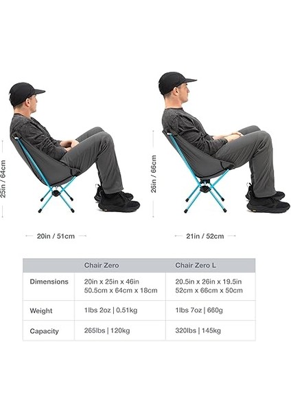 Chair Zero L Outdoor Kamp Sandalyesi fiyatları