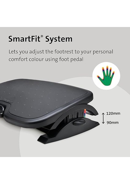 K52789WW Solemate Plus Foot Rest Yüksekliği Ayarlanabilir Siyah indirimleri