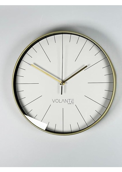 Modern Duvar Saatleri Noble Serisi 35 cm Ø Gerçek Cam Ev/ofis/mutfak/sınıf/okul Sessiz & Akar (Ltın) modelleri