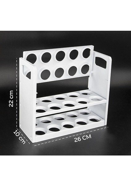 Yumurtalık Buzdolabı Raf Düzenleyici 30'lu Yumurta Kutusu fiyatları