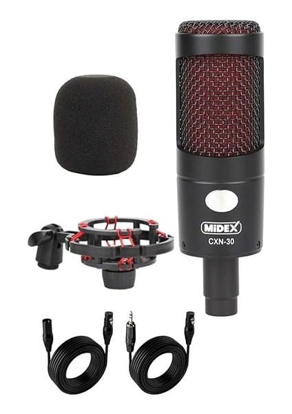 Central-Gr Pack-2 Stüdyo Kayıt Ekipmanları GLX-700GR Ses Kartı Cxn-30 Stüdyo Mikrofon fiyatları