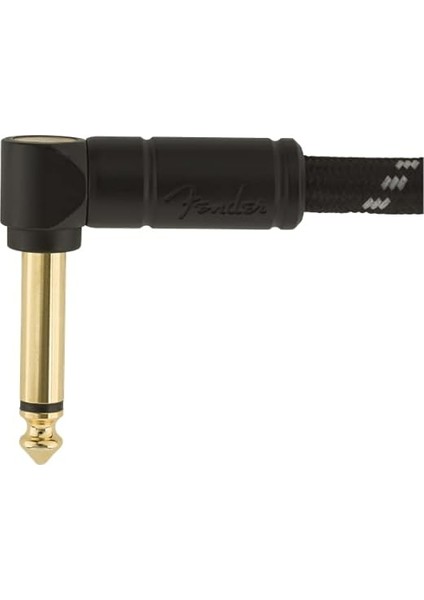 Deluxe Series Instrument Cable Black Tweed Açılı - 3 Metre Enstrüman Kablosu modelleri