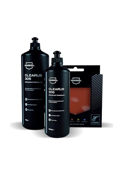 Clearub 305 Araç Orta Çizik Giderici Pasta CILA-500 Gr-Boya Koruma Parlatma Wax, Detailing, Güçlü Çizik Alıcı Araç Pasta Cila, Boya Koruyucu ve Parlatıcı Oto Polisaj fiyatları