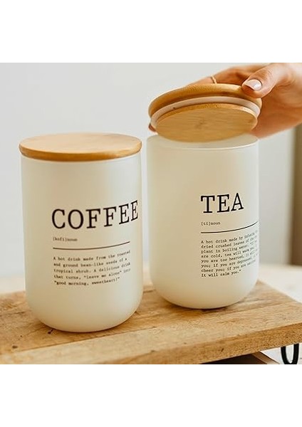 Mutfak 3'lü Bambu Kapaklı Beyaz Cam Çay Şeker Kahve Saklama Kavanoz Takımı Beyaz, Baharatlık Düzenleme Şık Pinterest Mutfak Takımları fiyatları