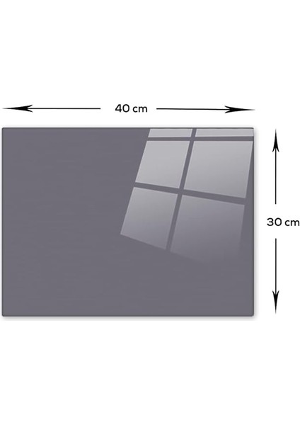 10011503138 Düz Renk-Gri Cam Kesme Tahtası, 30CM x 40CM modelleri