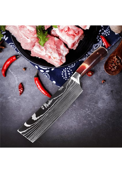 Japon Tarzı Nakiri Chef Bıçağı fırsatları