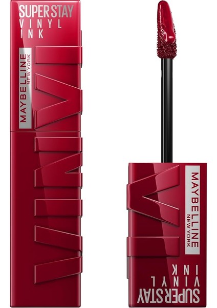 Parıs Super Stay Vinyl Ink Uzun Süre Kalıcı Likit Parlak Ruj - 55 Royal