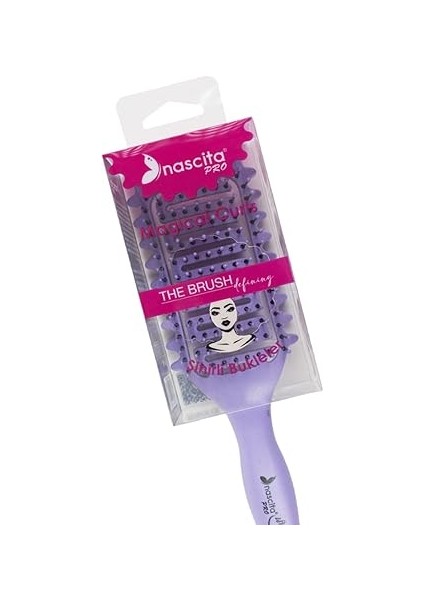 Magical Curl Mor Saç Fırçası - 58 fırsatları