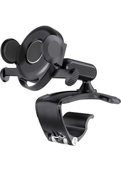 202-Z Araç Içi Telefon Tutucu Torpido Üzeri Siyah