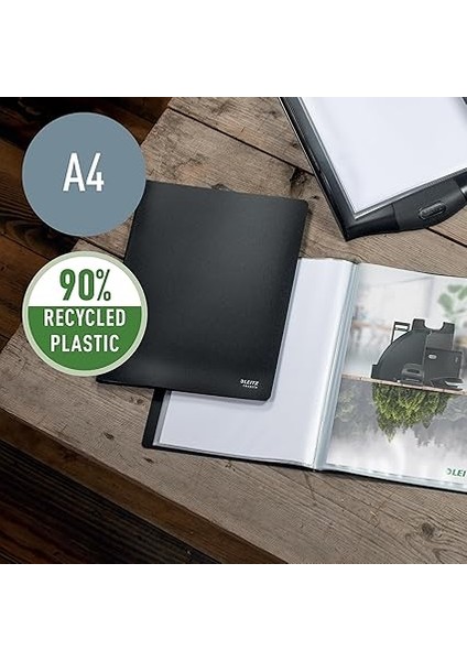 Recycle Sunum Dosyası A4 Pp 40 Siyah fiyatları