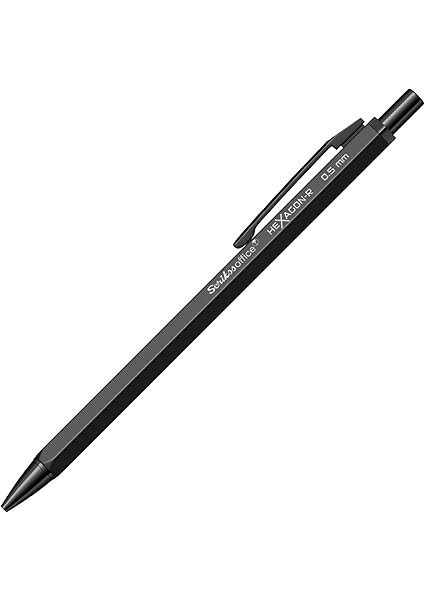 Office Hexagonr Mekanik Kurşun Kalem Siyah 0.5 mm indirimleri