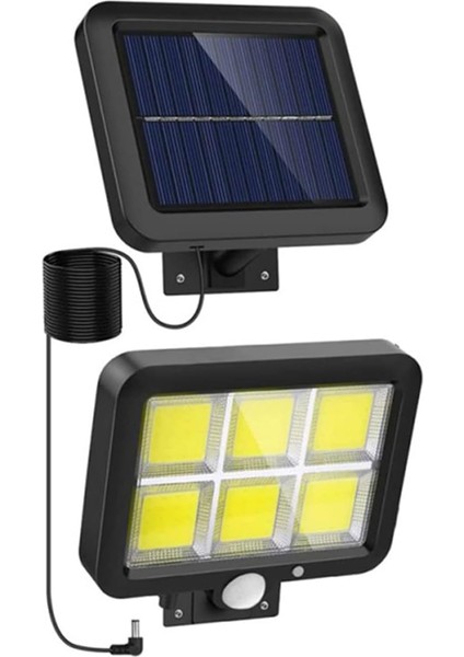 Güneş Enerjili 120 Cob LED AYDINLATMA/GT-SL09