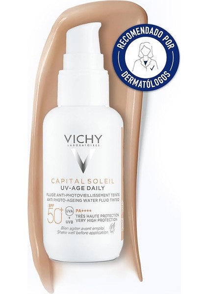 Soleil Foto Yaşlanma Karşıtı Hafif Dokulu Renkli Güneş Koruyucu 40 ml Spf 50