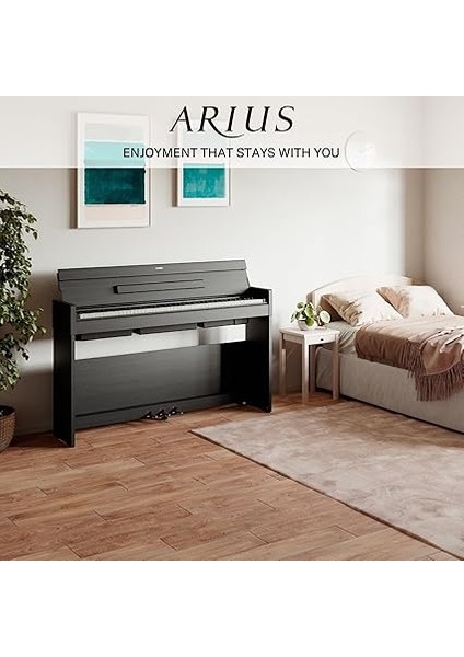 Arius YDP-S35B Dijital Piyano (Siyah) modelleri