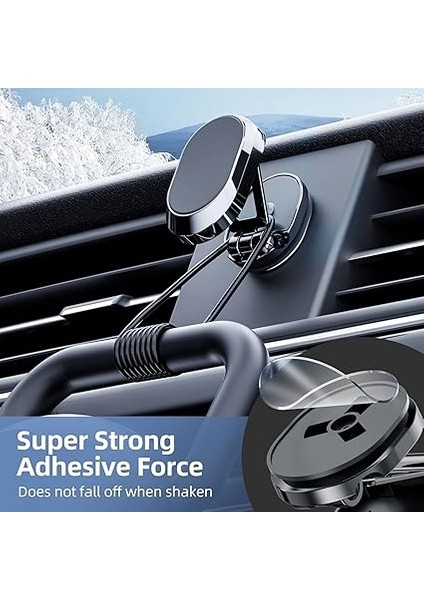 Manyetik Araç Telefonu Tutucu, 360° Dönebilen, Evrensel, Araba ve Akıllı Telefonlar Için indirimleri