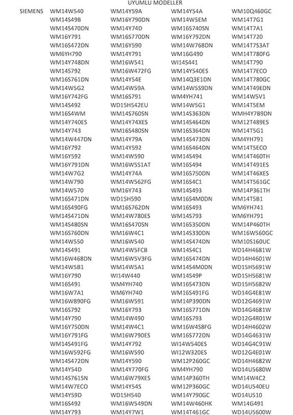 Siemens Profilo ile Uyumlu Çamaşır Makinesi Sıvı Deterjan Aparatı fırsatları