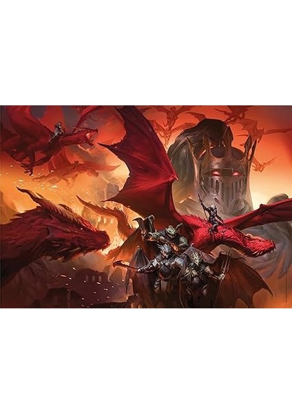39733 Dungeons & Dragons Dungeons & Dragons, 1000 Parça Yapboz Yetişkinler ve Çocuklar Için, 10 Yaşındaki Çocuklar Için, Tüm Aile Için Beceri Oyunu fiyatları