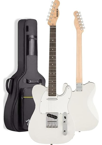 TLX-50WH-50AMP Tele Kasa Gül Klavye 2 Single-Coil 50W Amfili Elektro Gitar modelleri