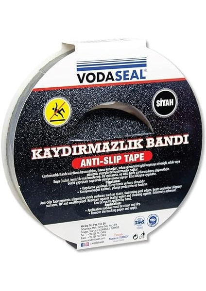 53.01.011 Kaydırmaz Bant 25MMX15MT, Siyah fırsatları