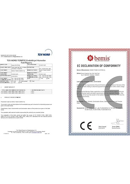 Seyyar Uzatma Kablosu 10 mt 1/16A (Ev Tipi 220V) modelleri
