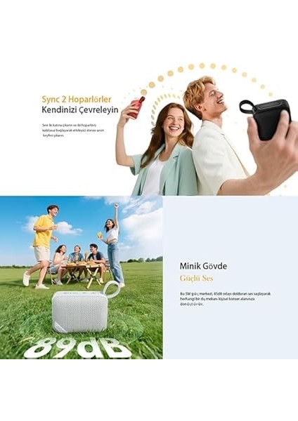 Sp2 Rgb Bluetooth Hoparlör Siyah fırsatları