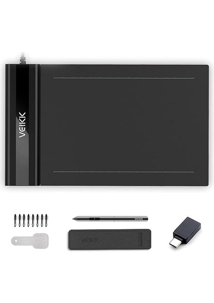 S640 6 x 4" 8192 Levels 5080 Lpı Grafik Tablet + Kalem