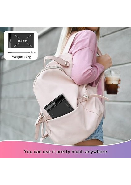 S640 6 x 4" 8192 Levels 5080 Lpı Grafik Tablet + Kalem fırsatları