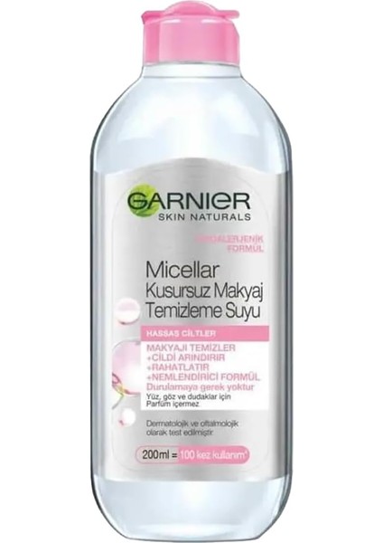Micellar Kusursuz Makyaj Temizleme Suyu 200 ml
