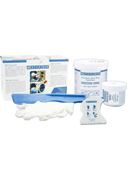 Wr2 Epoksi Reçine Plastik Çelik | 500 G | Yüksek Aşınma ile Metal Için