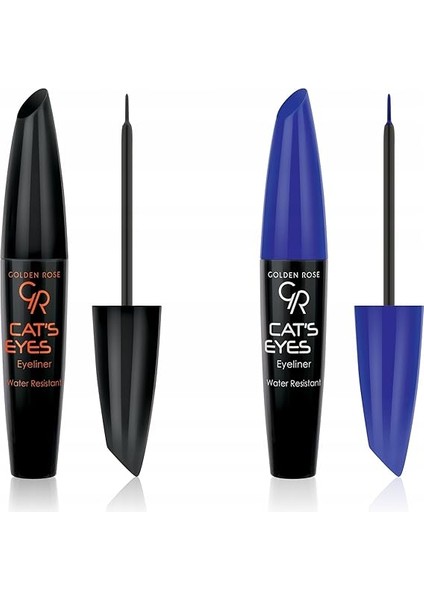 Rose Cat's Eyes Liner Intense Black Dökme 1 Paket modelleri